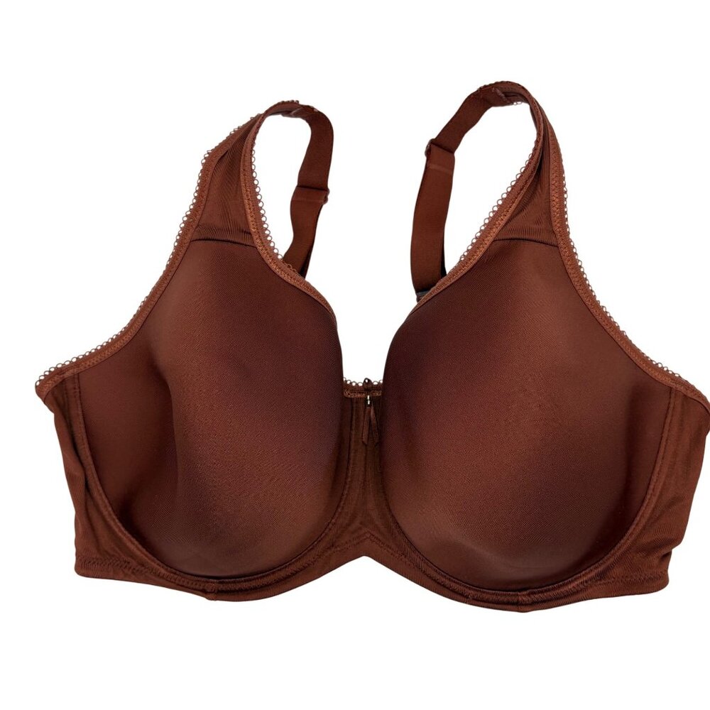 Wacoal 853192 Basic Beauty Spacer Full Coverage Underwire Bra 40DD Brown
